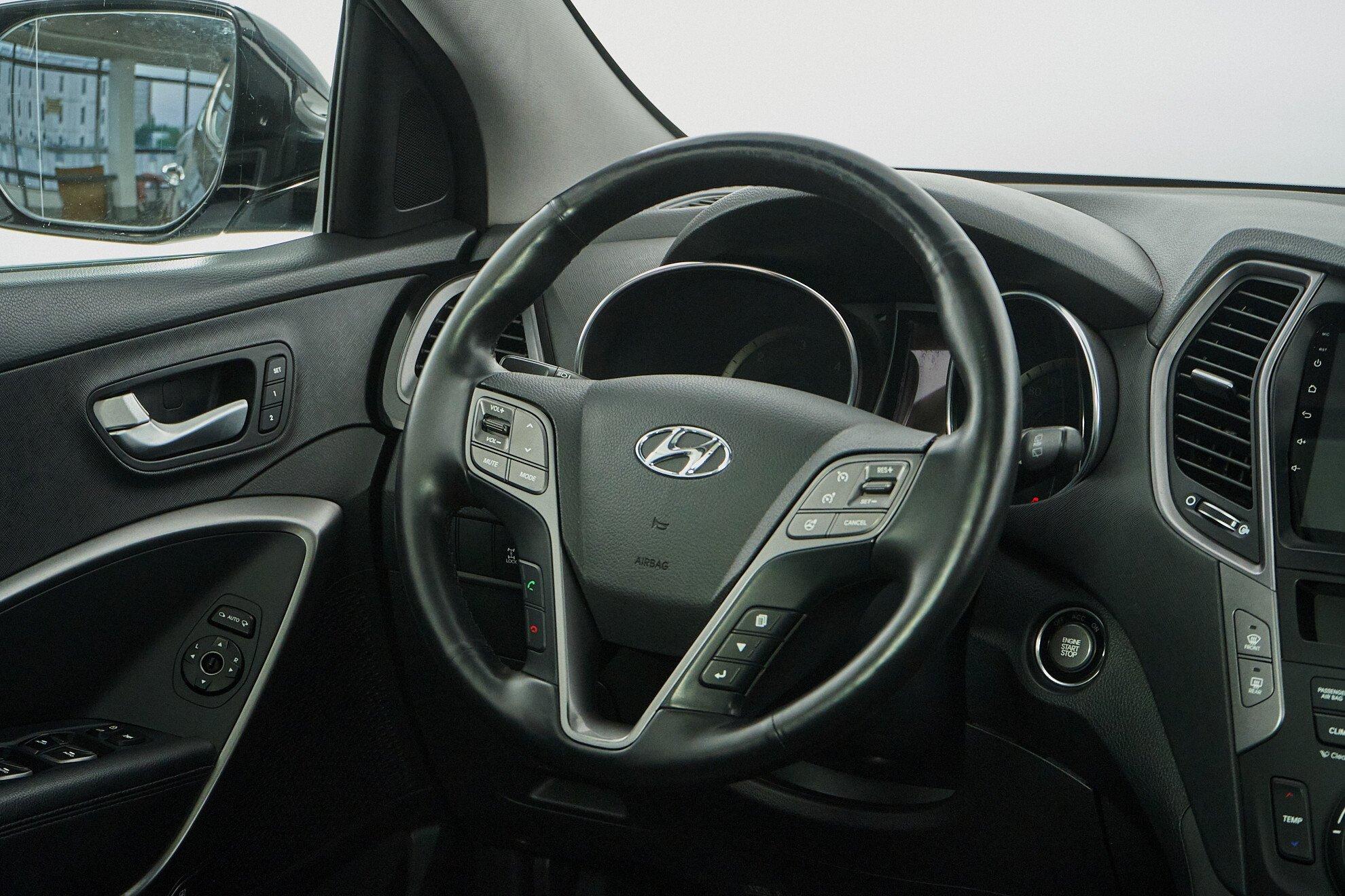 Hyundai Santa Fe 2014, синий