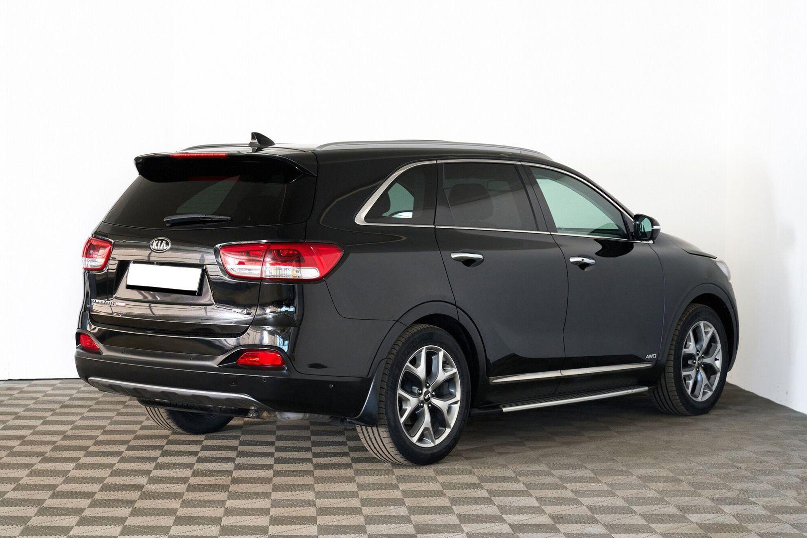 Kia Sorento 2017, черный