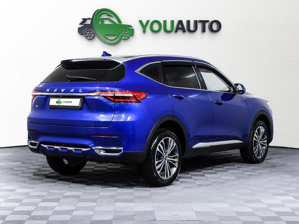 Haval F7 2021, синий