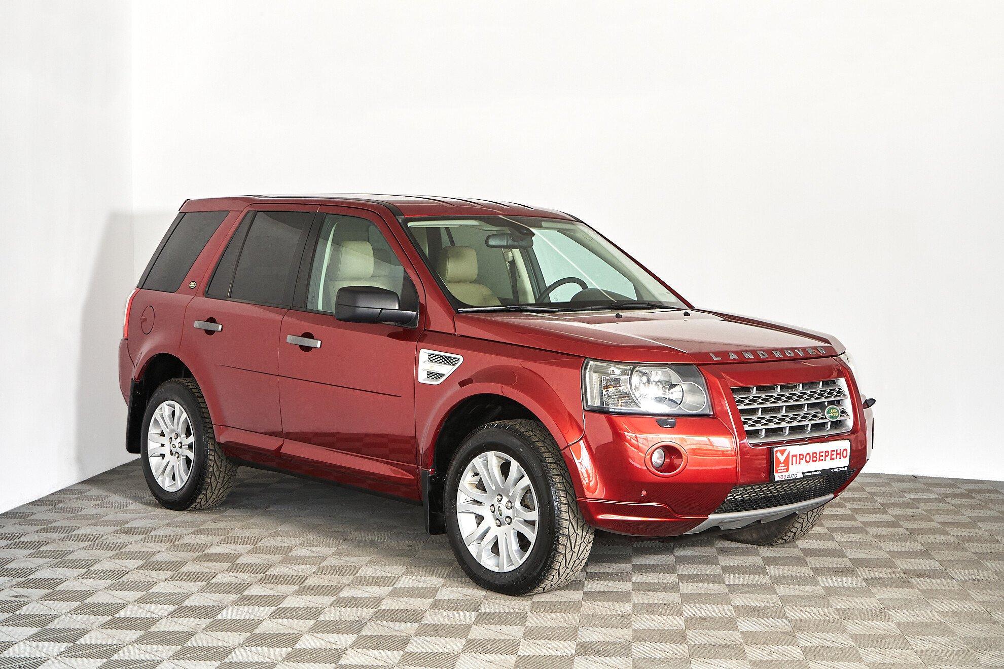 Land Rover Freelander 2009, красный
