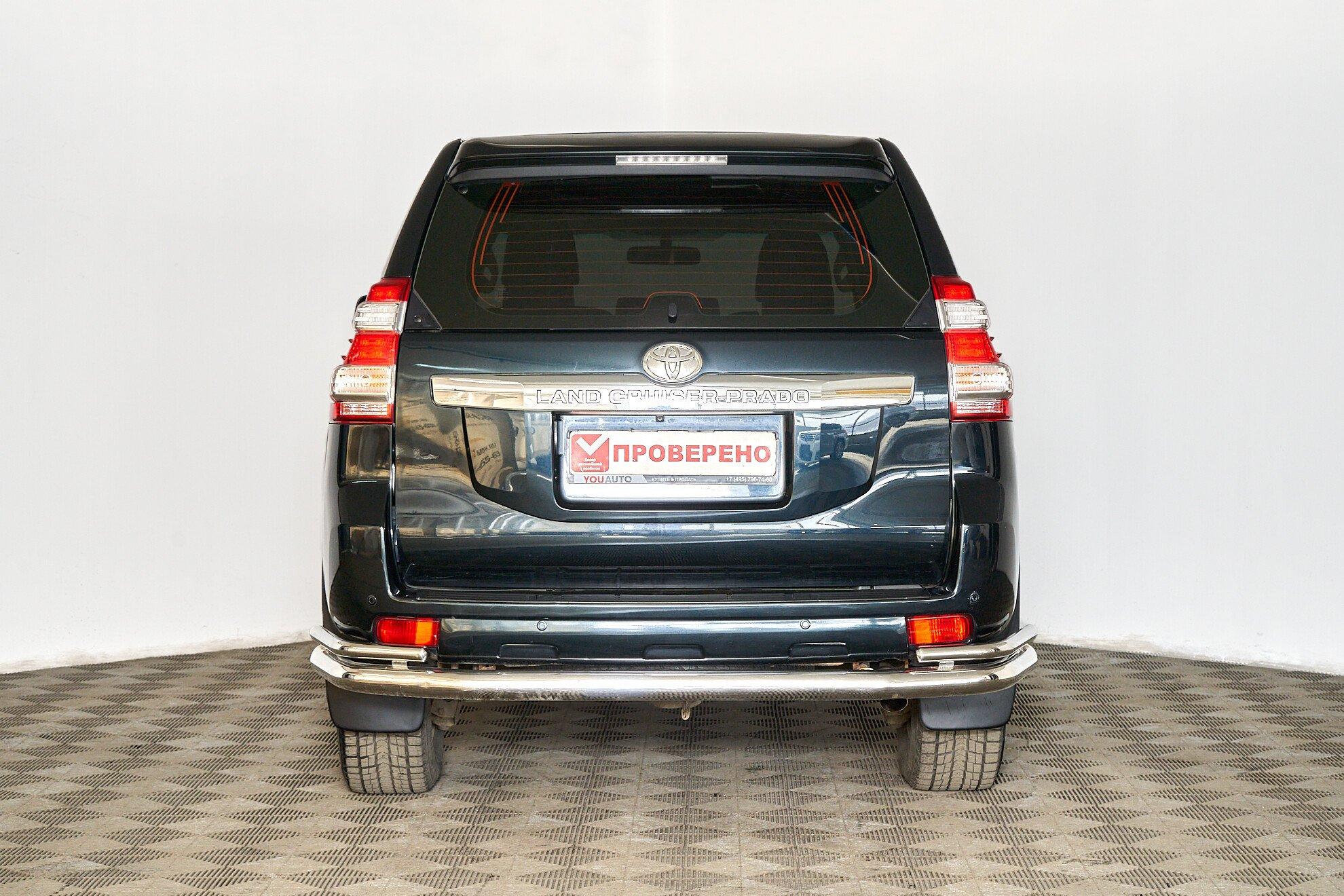 Toyota Land Cruiser Prado 2016, синий