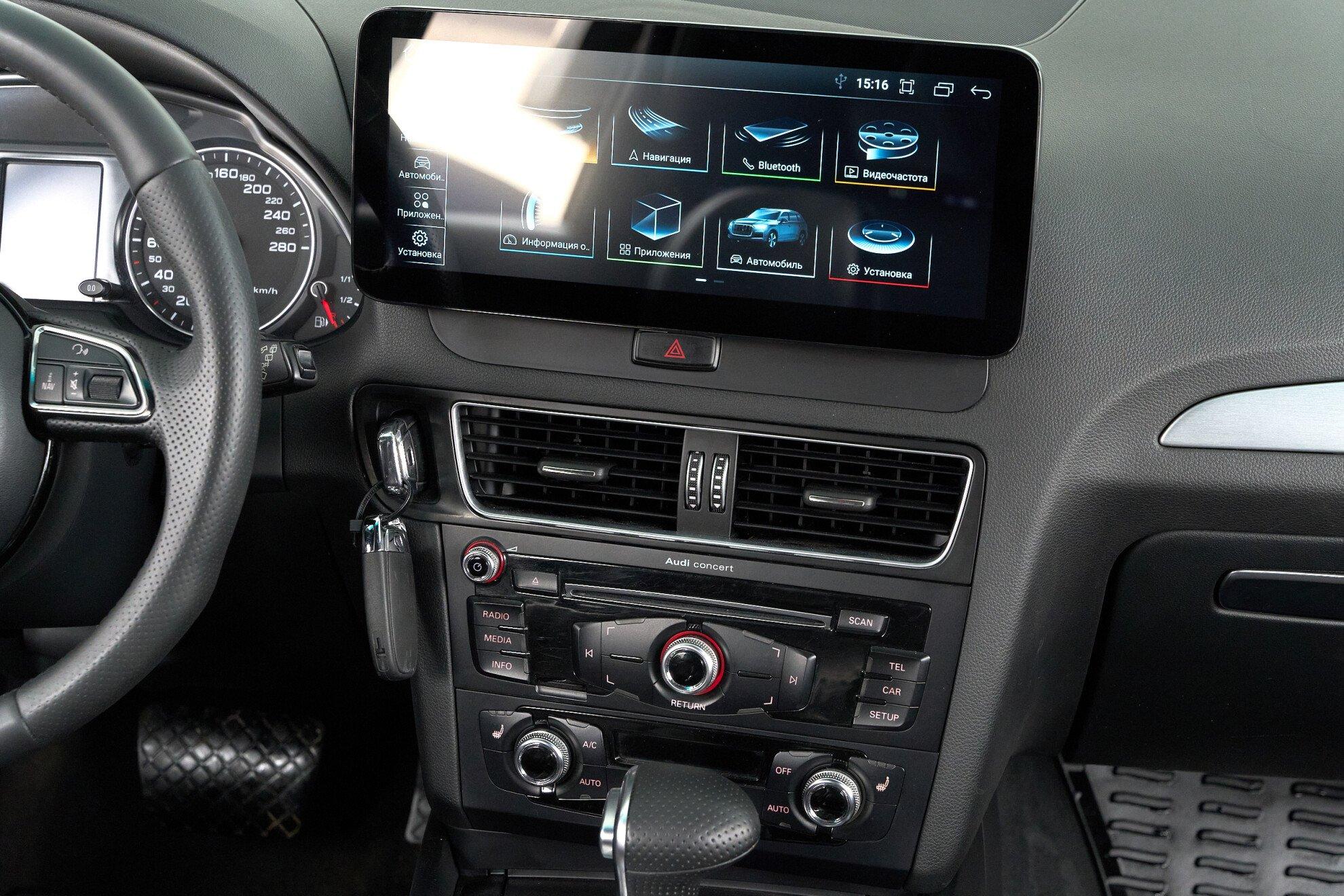 Audi Q5 2015, черный