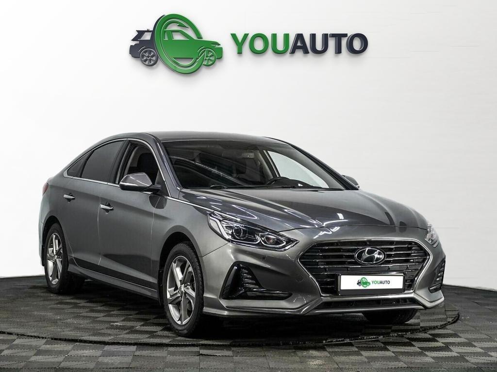 Hyundai Sonata 2019, серый