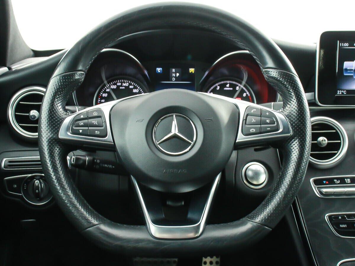 Mercedes-Benz C-Класс 2018, синий