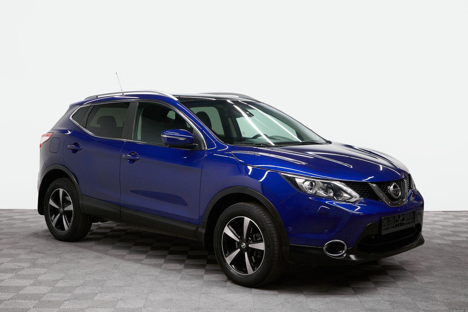 Nissan Qashqai 2014, синий