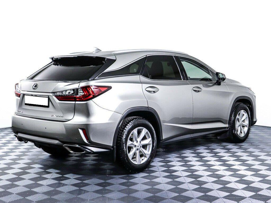 Lexus RX 2018, серый