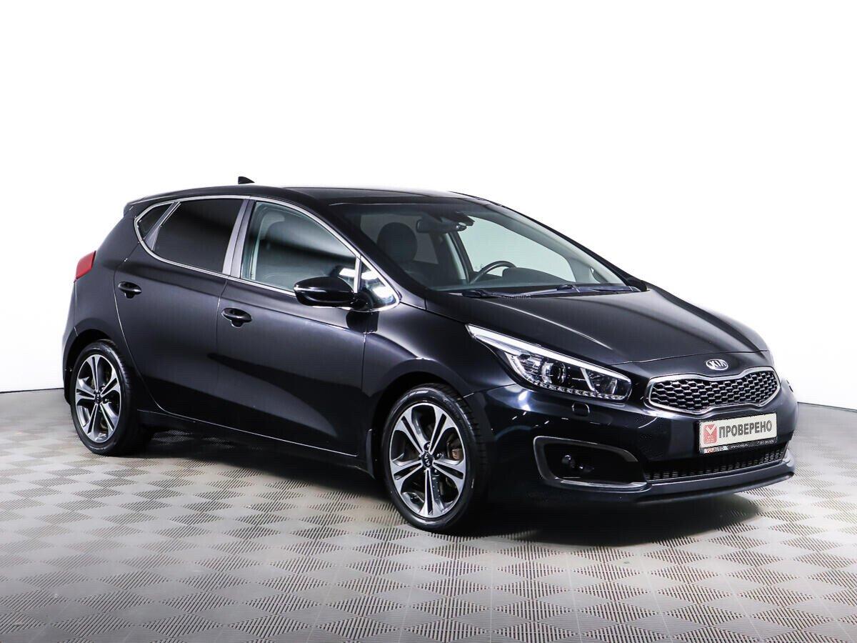 Kia Ceed 2018, черный