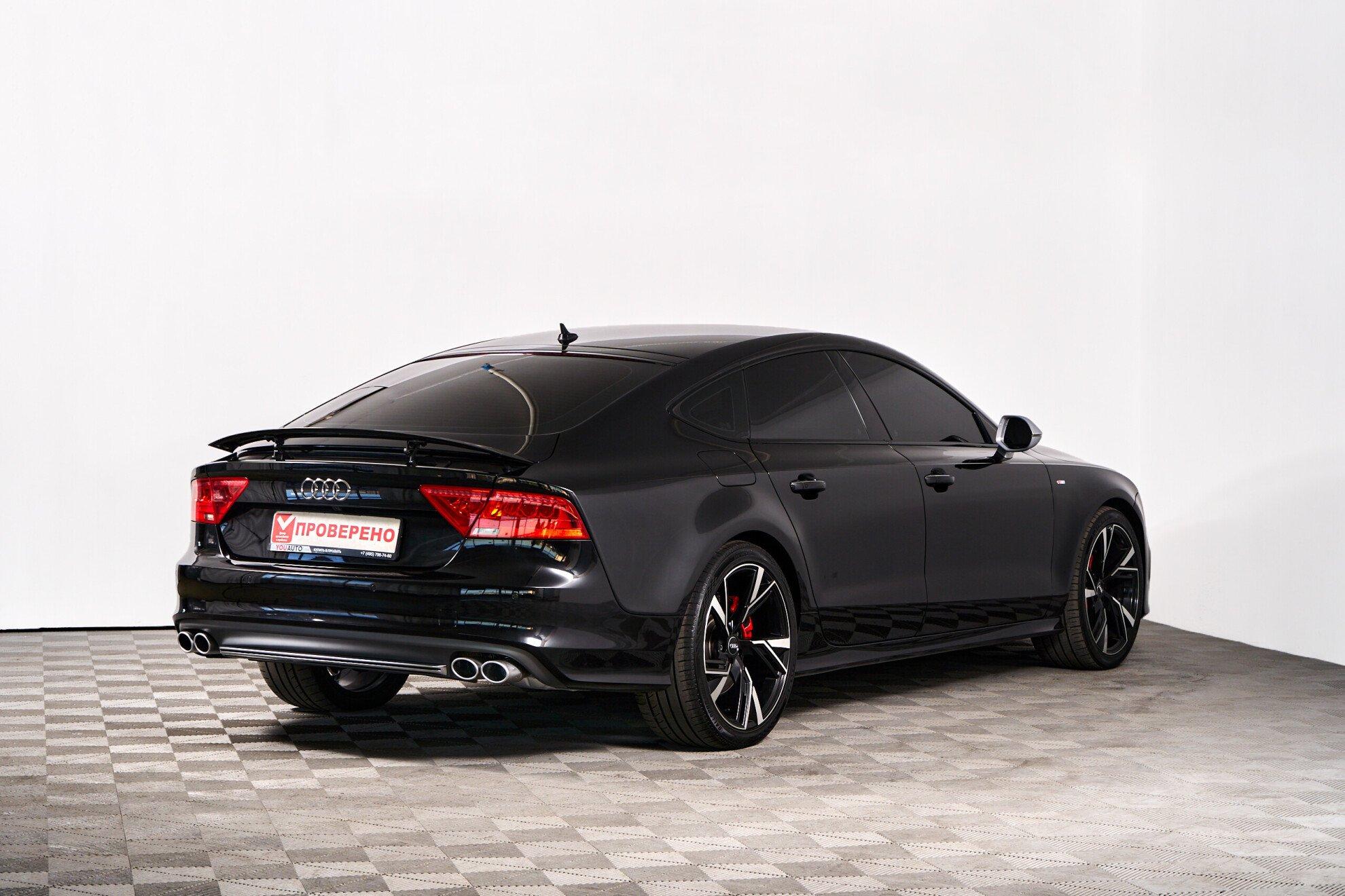 Audi A7 2013, черный