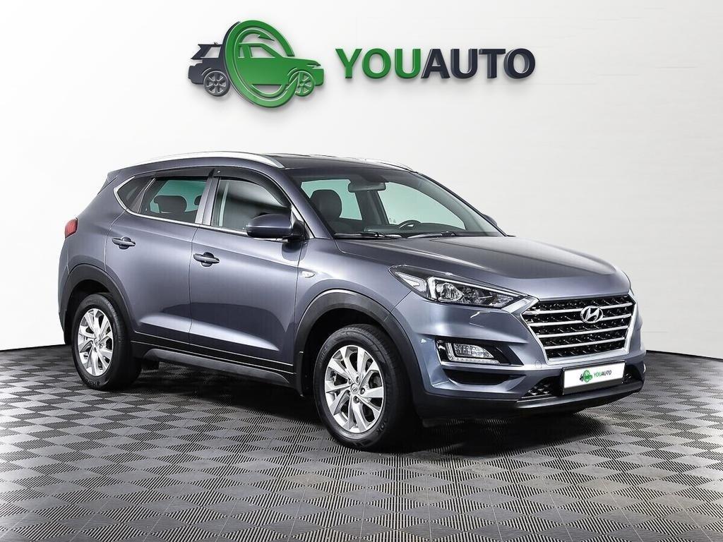 Hyundai Tucson 2020, серый