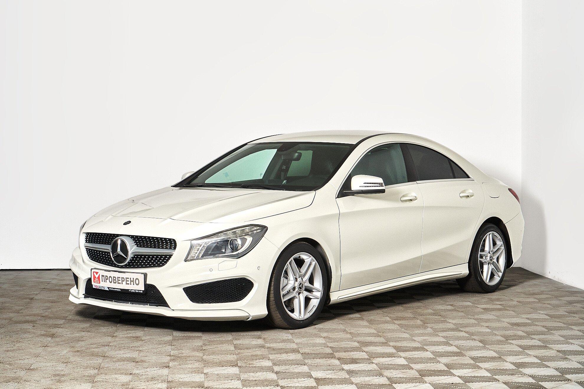 Mercedes-Benz CLA 2013, белый