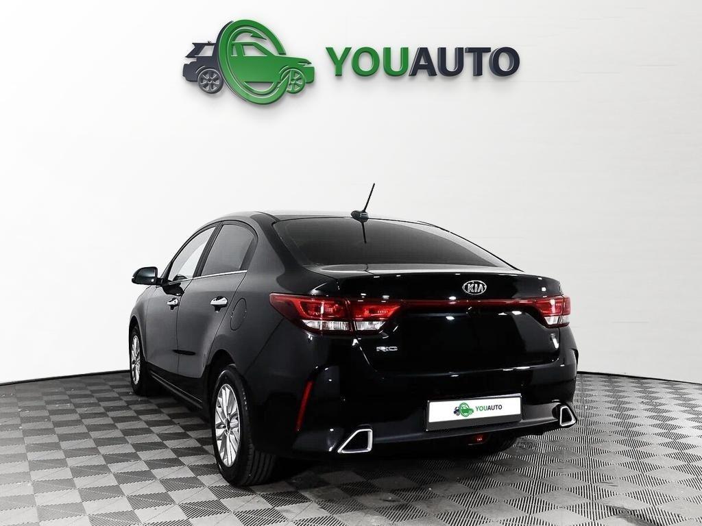 Kia Rio 2021, черный