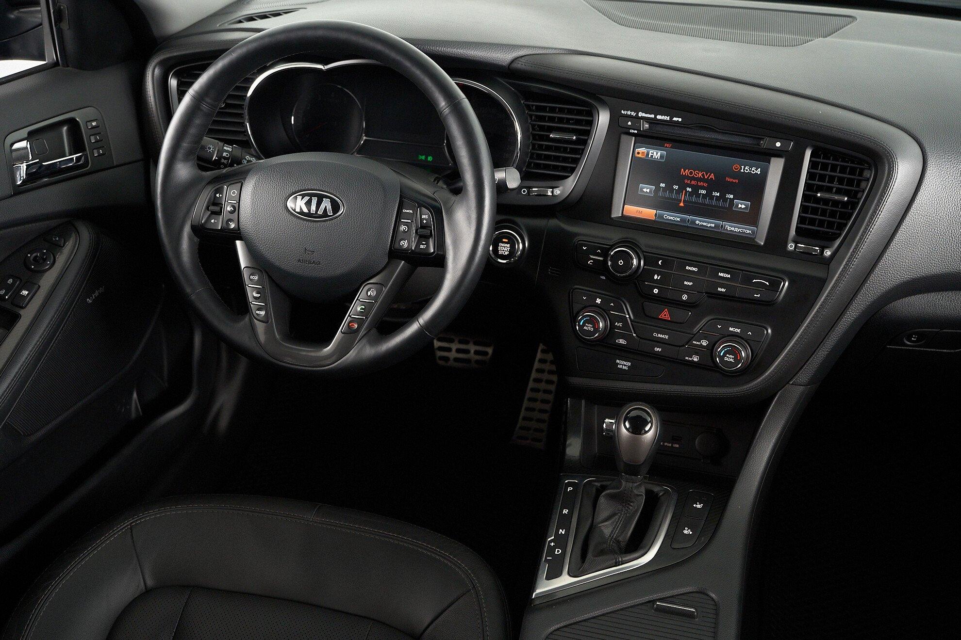 Kia Optima 2013, черный