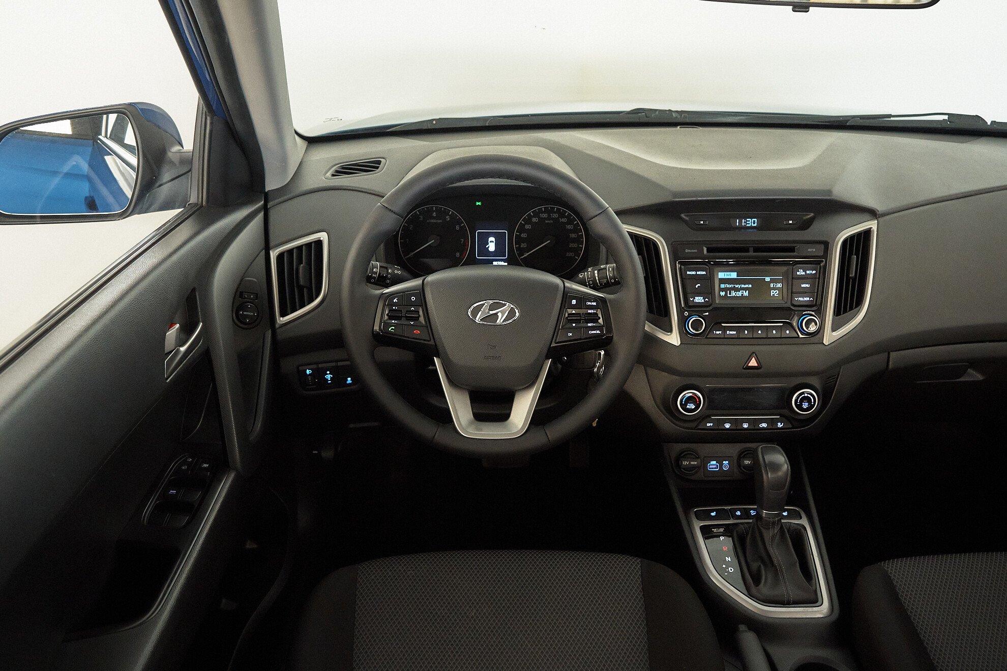 Hyundai Creta 2017, синий