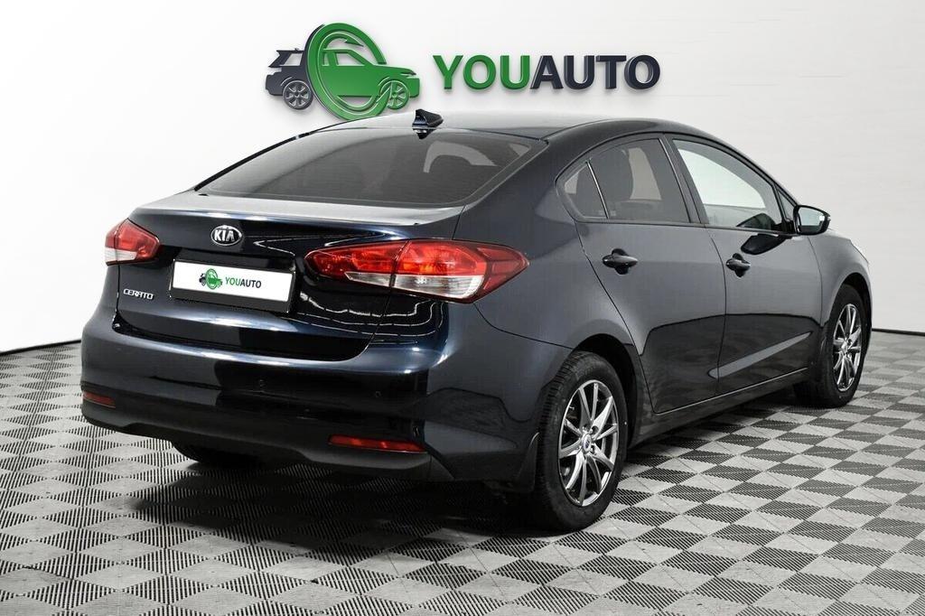 Kia Cerato 2018, синий