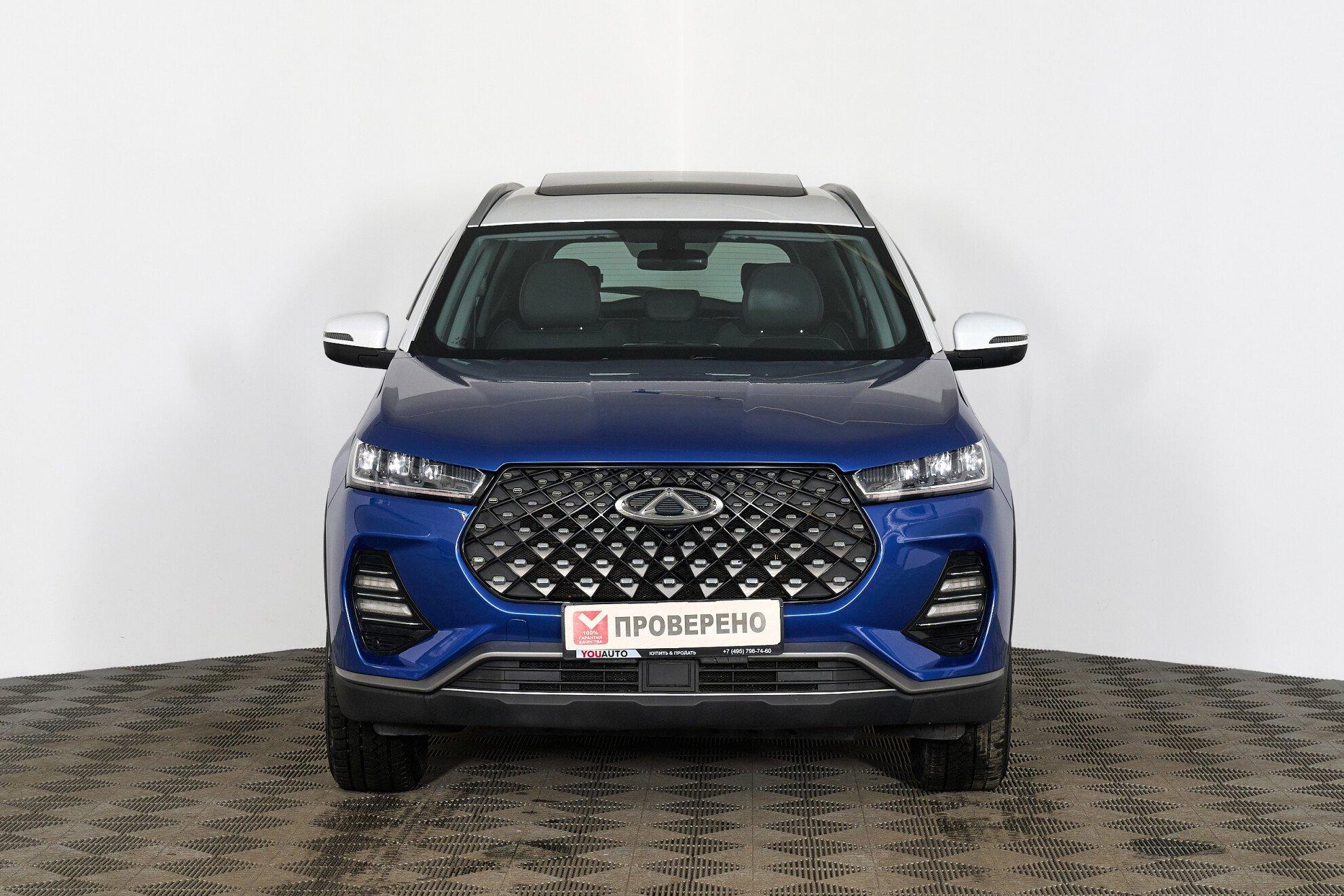 Chery Tiggo 7 Pro 2021, синий