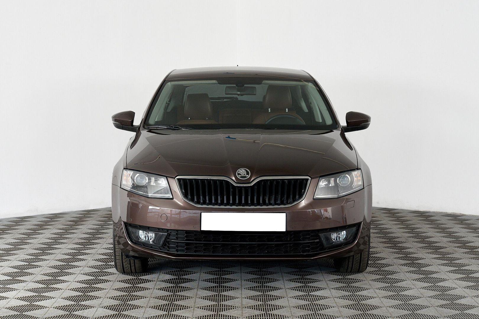 Skoda Octavia 2016, коричневый
