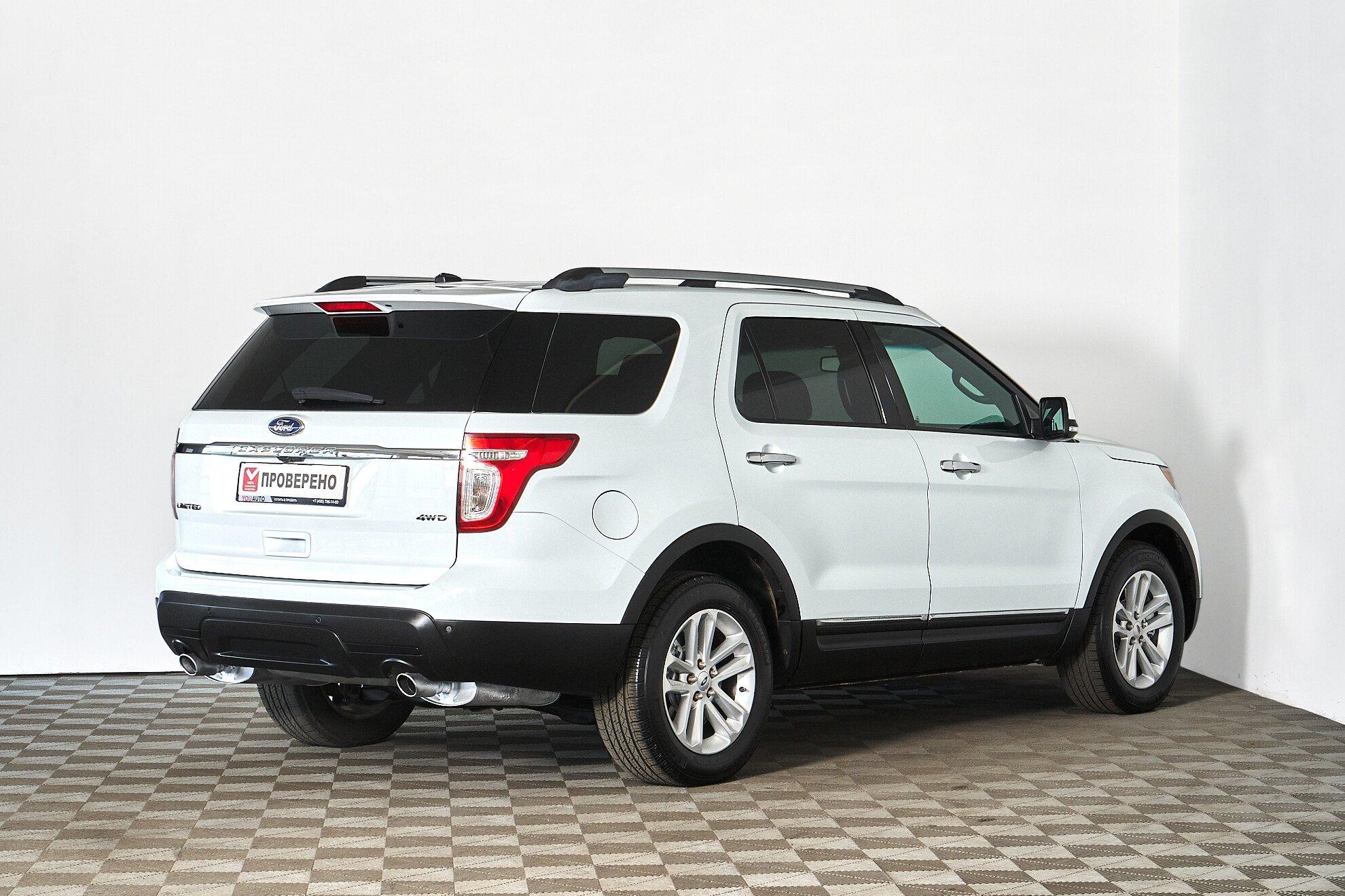 Ford Explorer 2014, белый