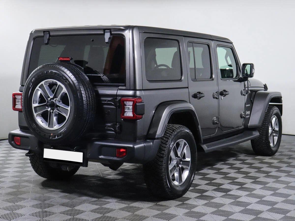 Jeep Wrangler 2021, серый