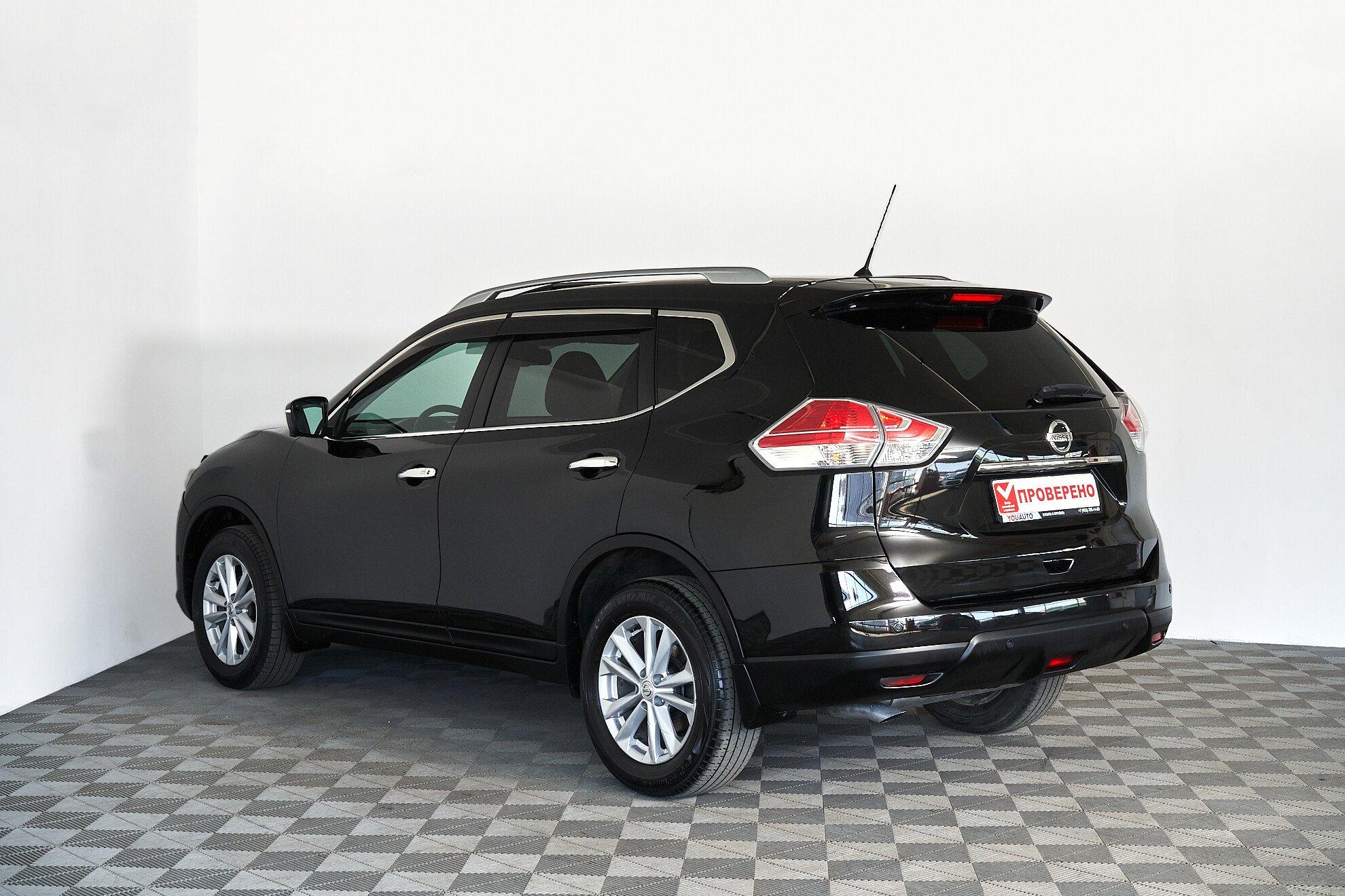Nissan X-Trail 2017, черный