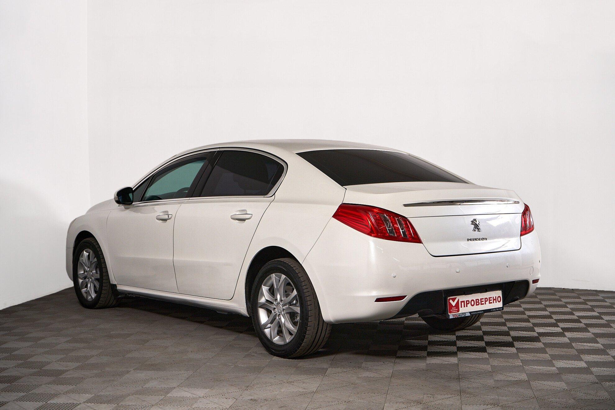 Peugeot 508 2013, белый