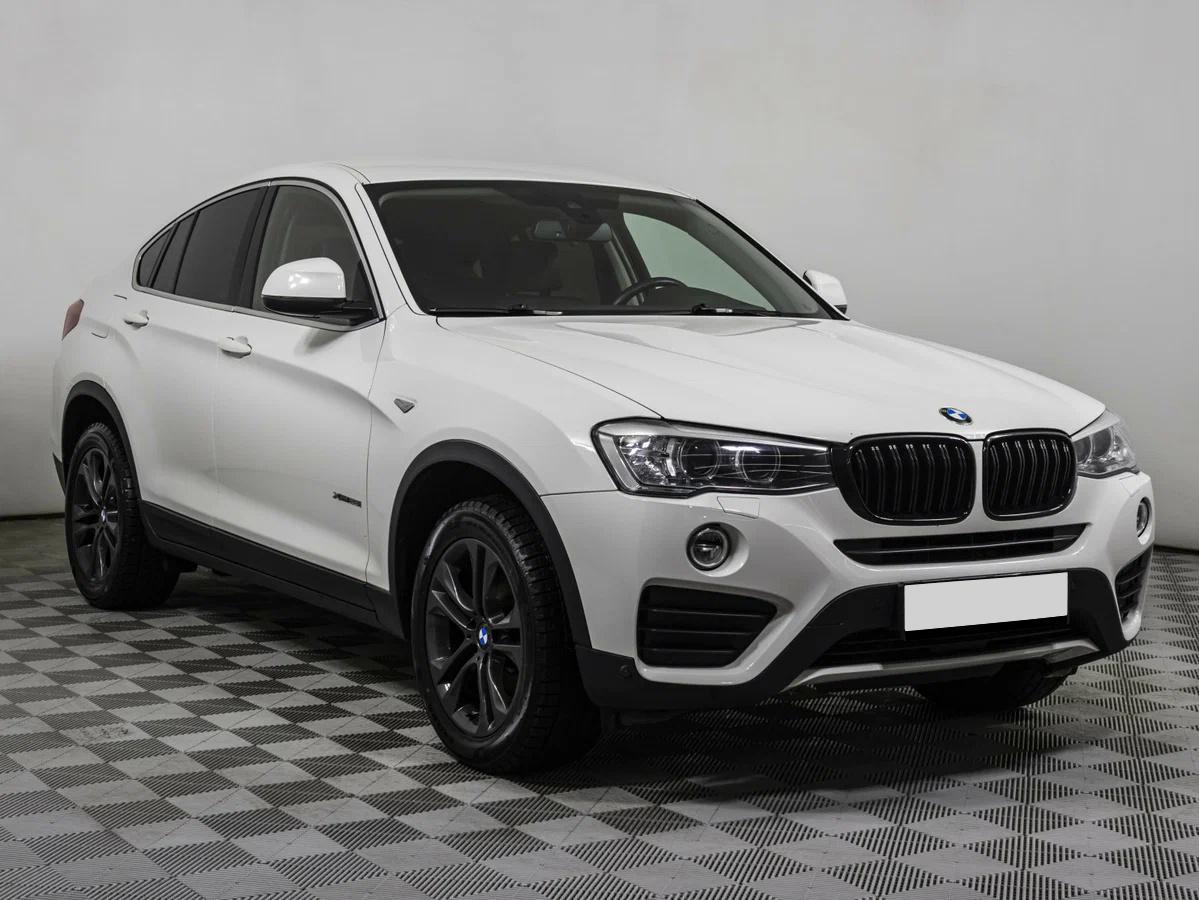 BMW X4 2018, белый