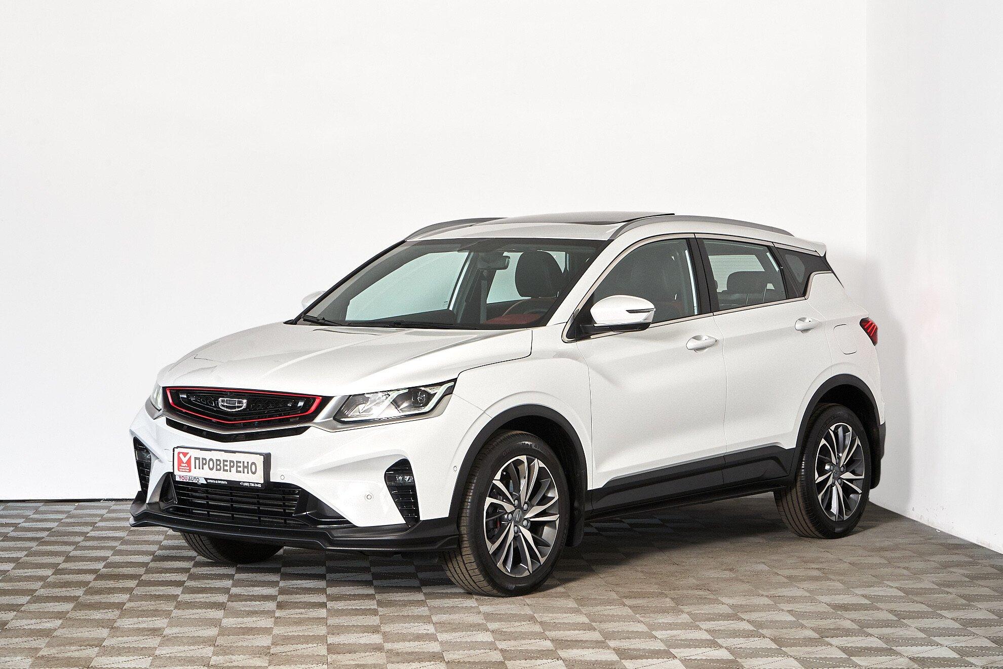 Geely Coolray 2022, белый