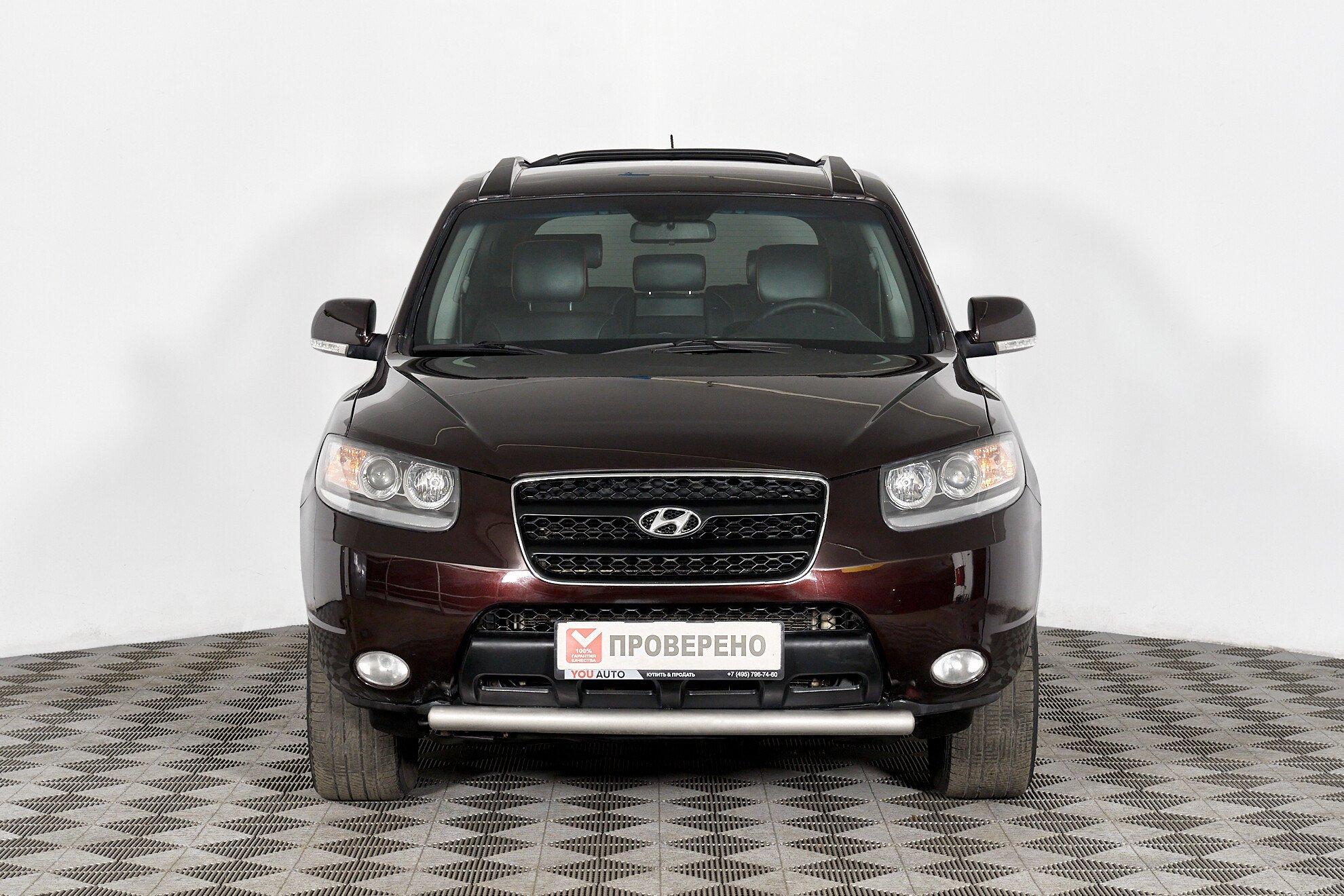 Hyundai Santa Fe 2010, фиолетовый