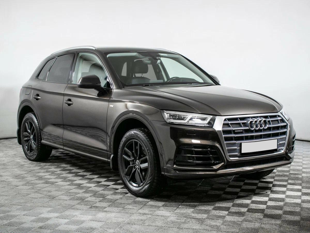 Audi Q5 2018, коричневый