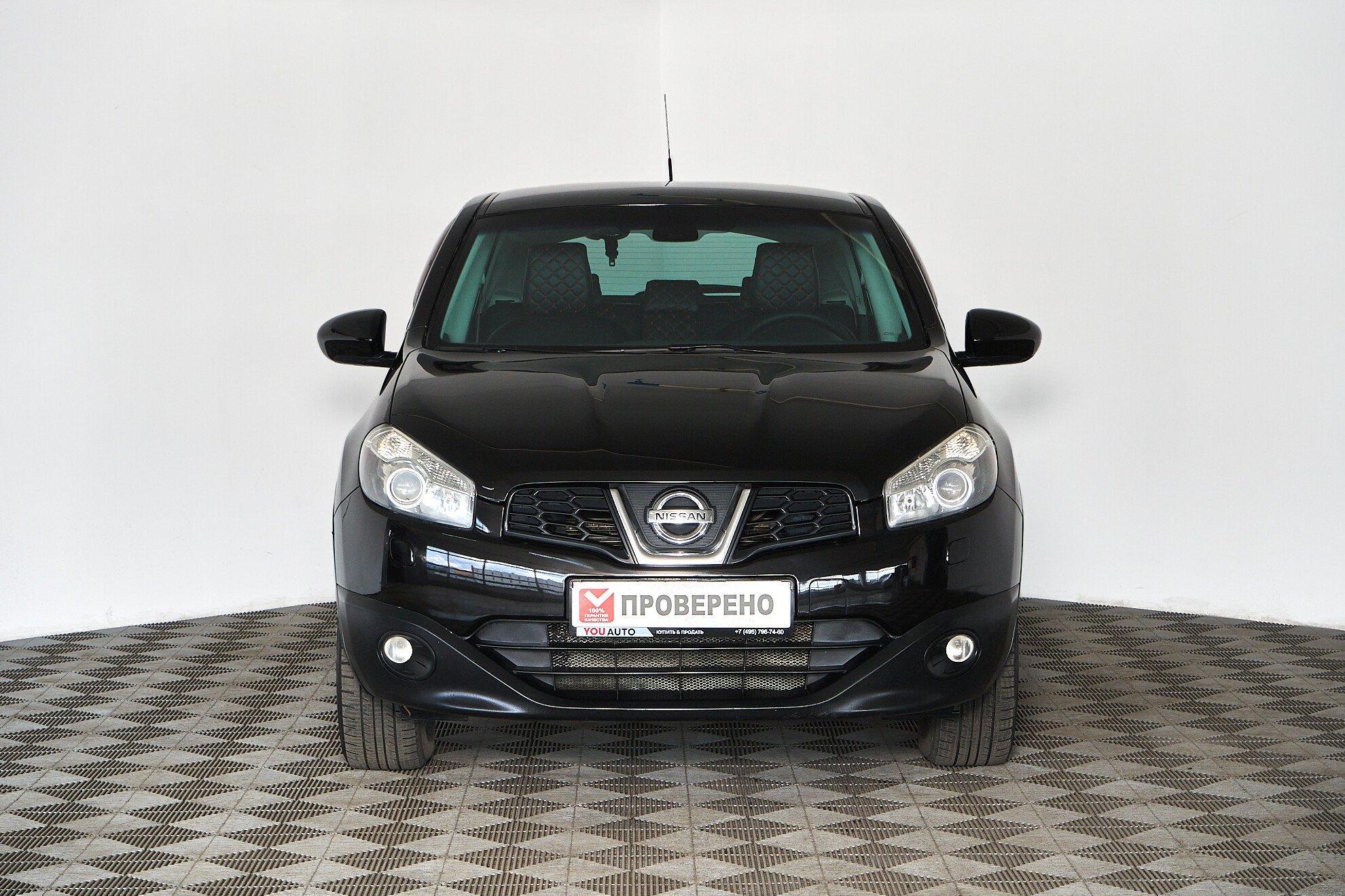 Nissan Qashqai 2011, черный