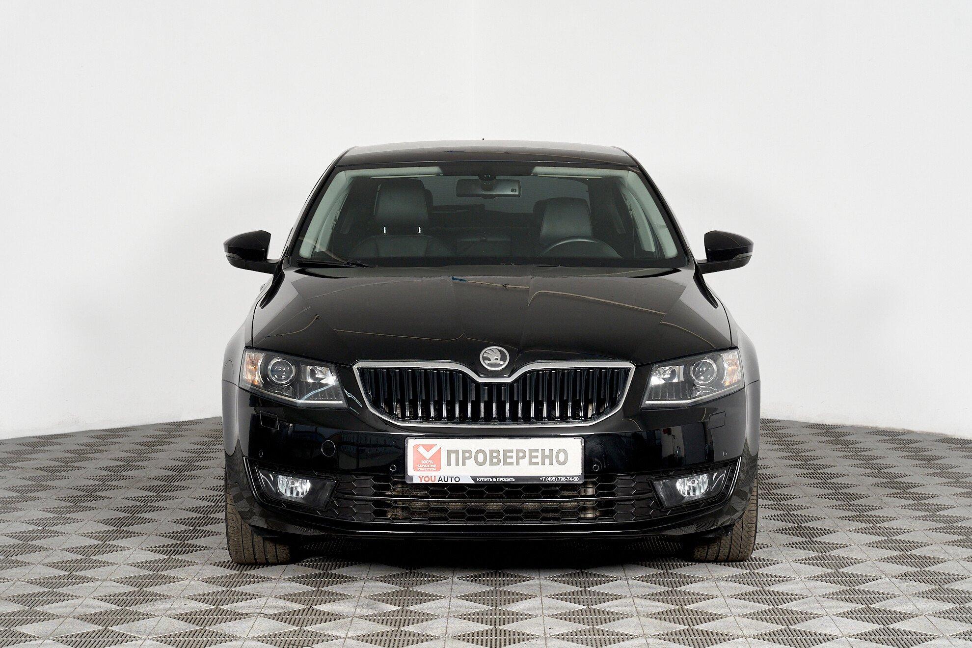 Skoda Octavia 2014, черный