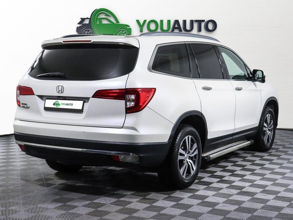 Honda Pilot 2018, белый