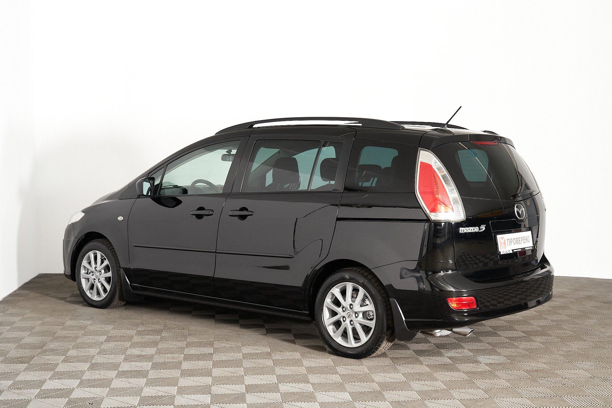 Mazda 5 2009, черный