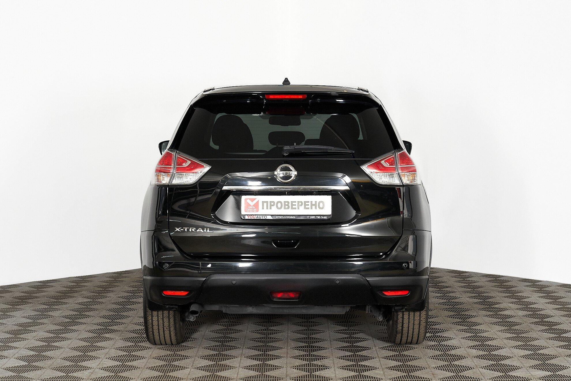 Nissan X-Trail 2015, черный