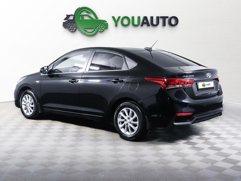 Hyundai Solaris 2020, черный