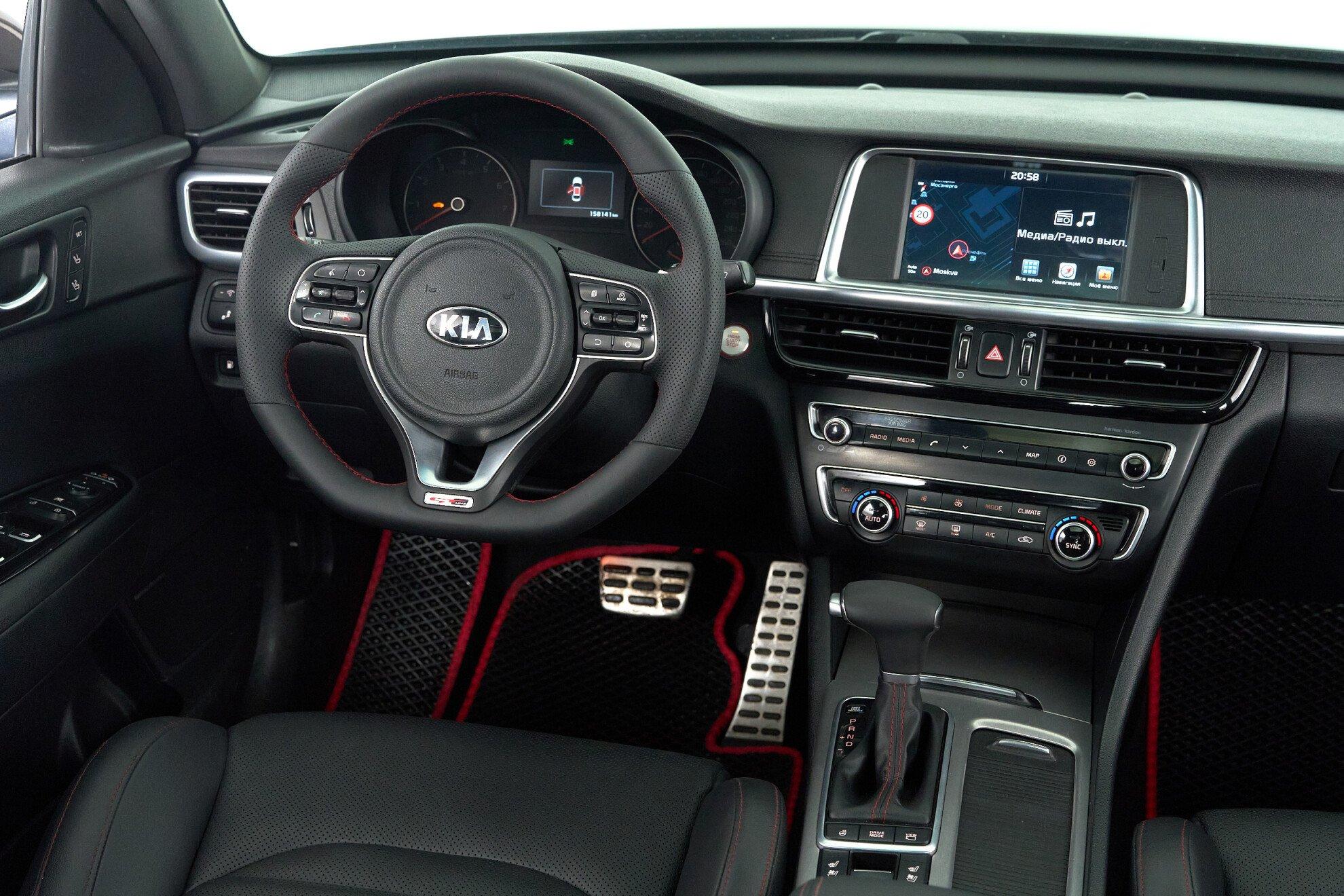 Kia Optima 2018, коричневый