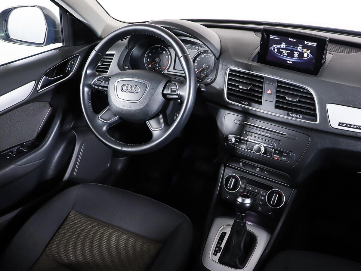Audi Q3 2017, серебряный