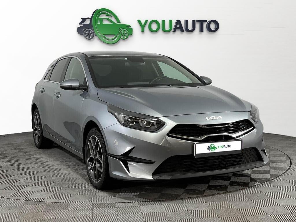 Kia Ceed 2021, голубой