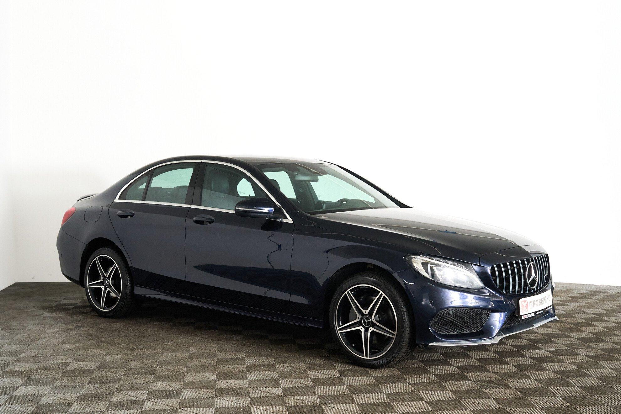 Mercedes-Benz C-Класс 2017, синий