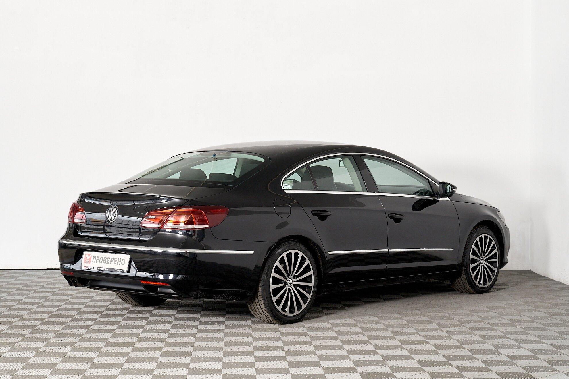 Volkswagen Passat CC 2012, черный