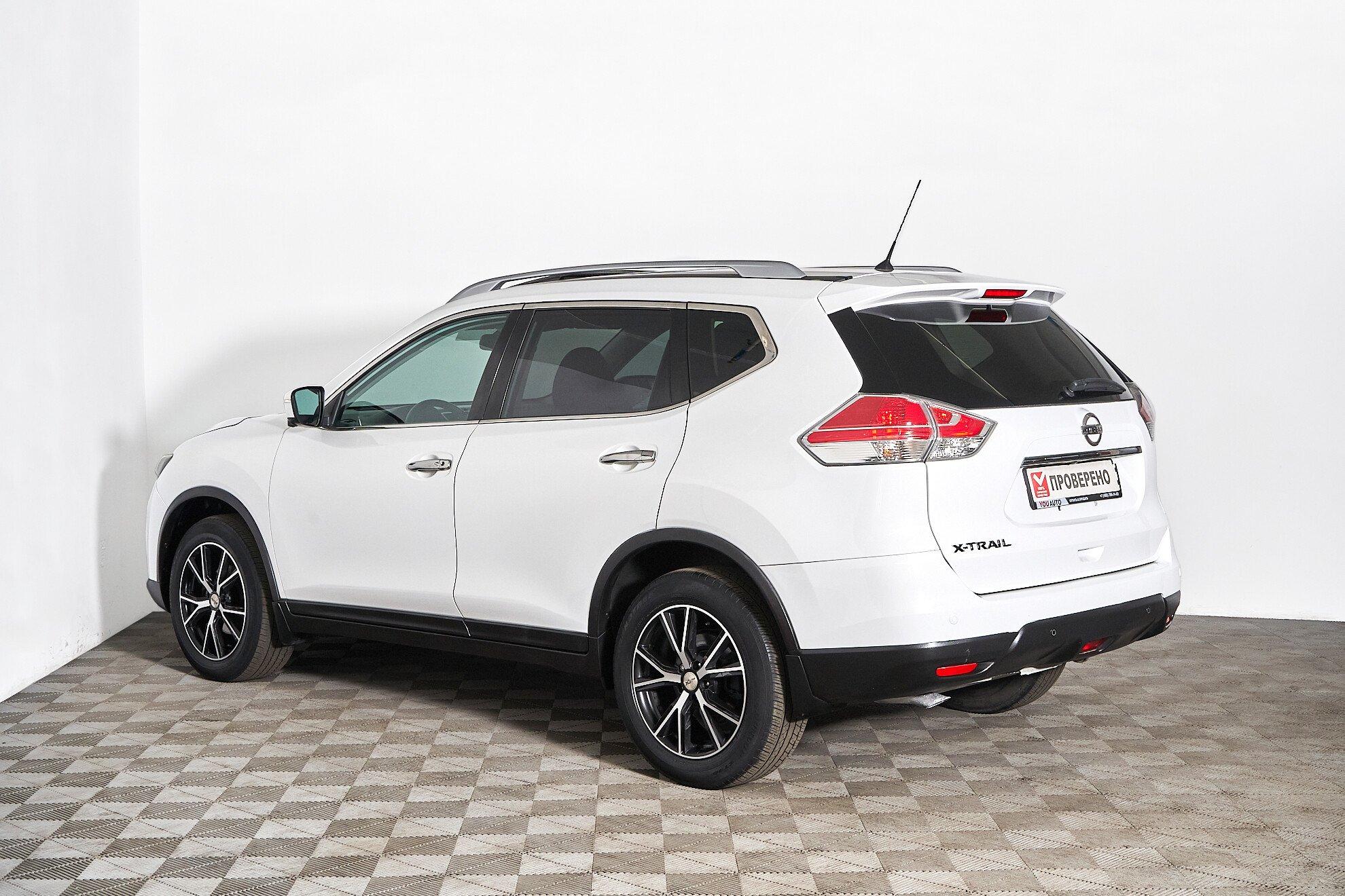 Nissan X-Trail 2015, белый