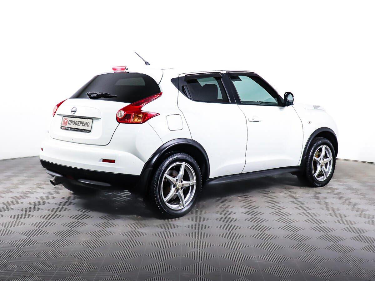 Nissan Juke 2014, белый