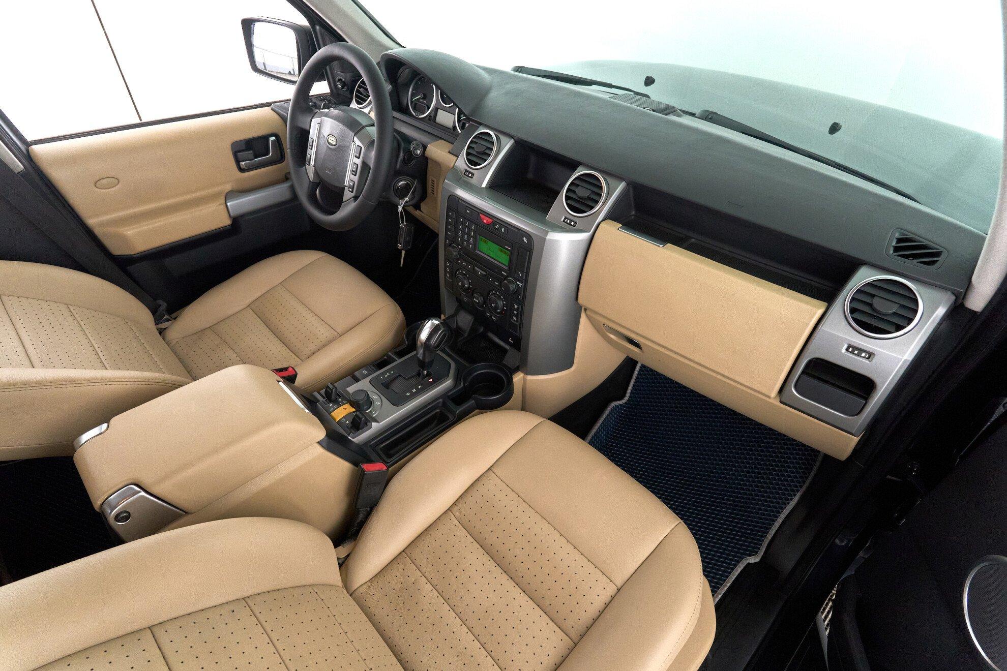 Land Rover Discovery 2008, синий