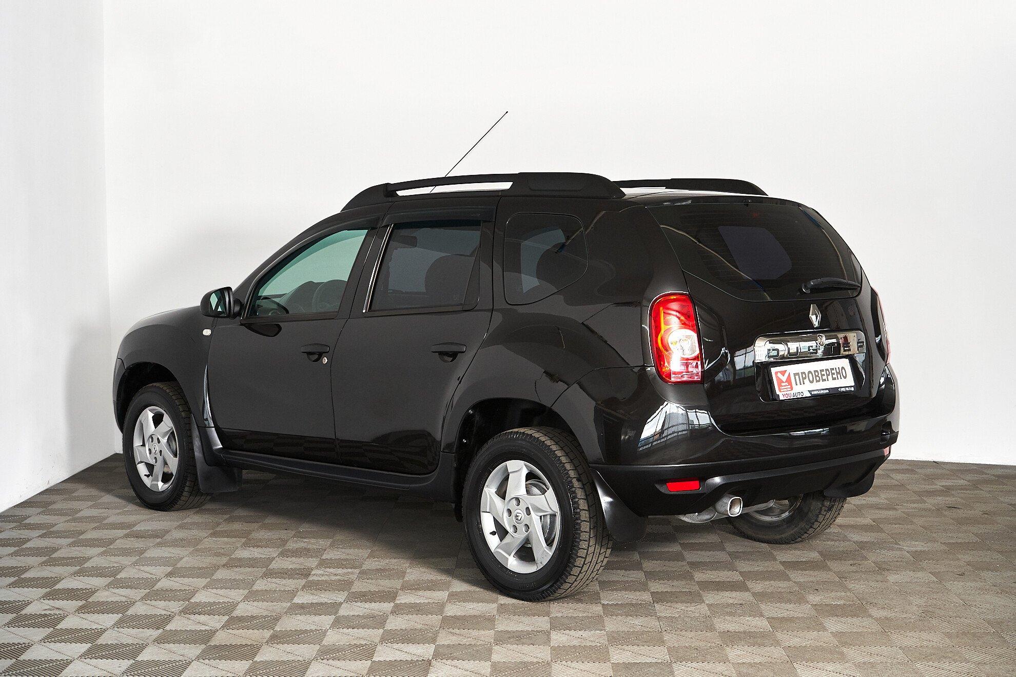 Renault Duster 2015, черный