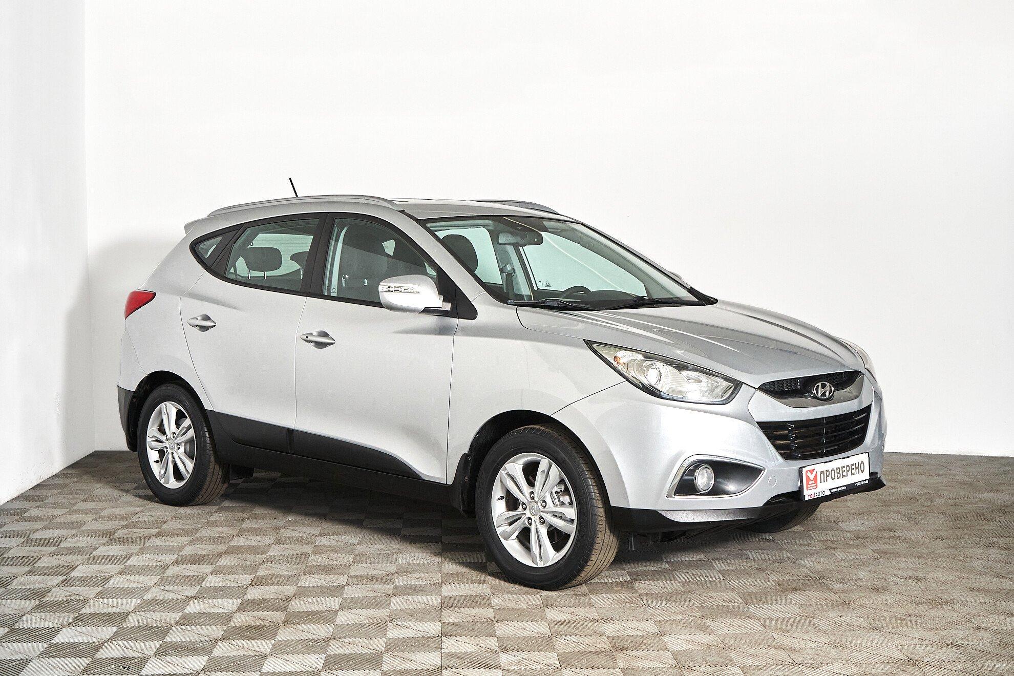 Hyundai ix35 2013, серебряный