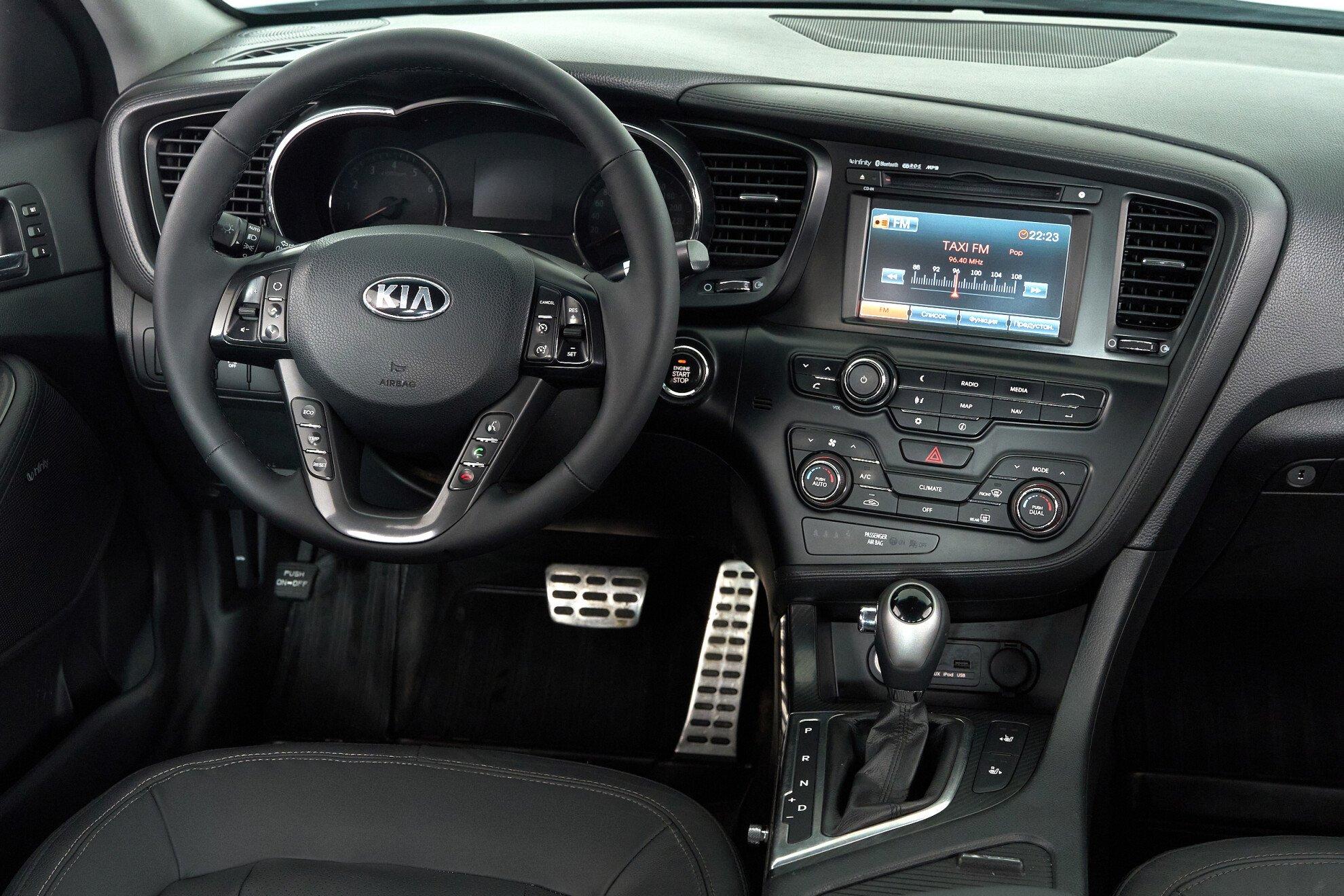 Kia Optima 2013, серебряный