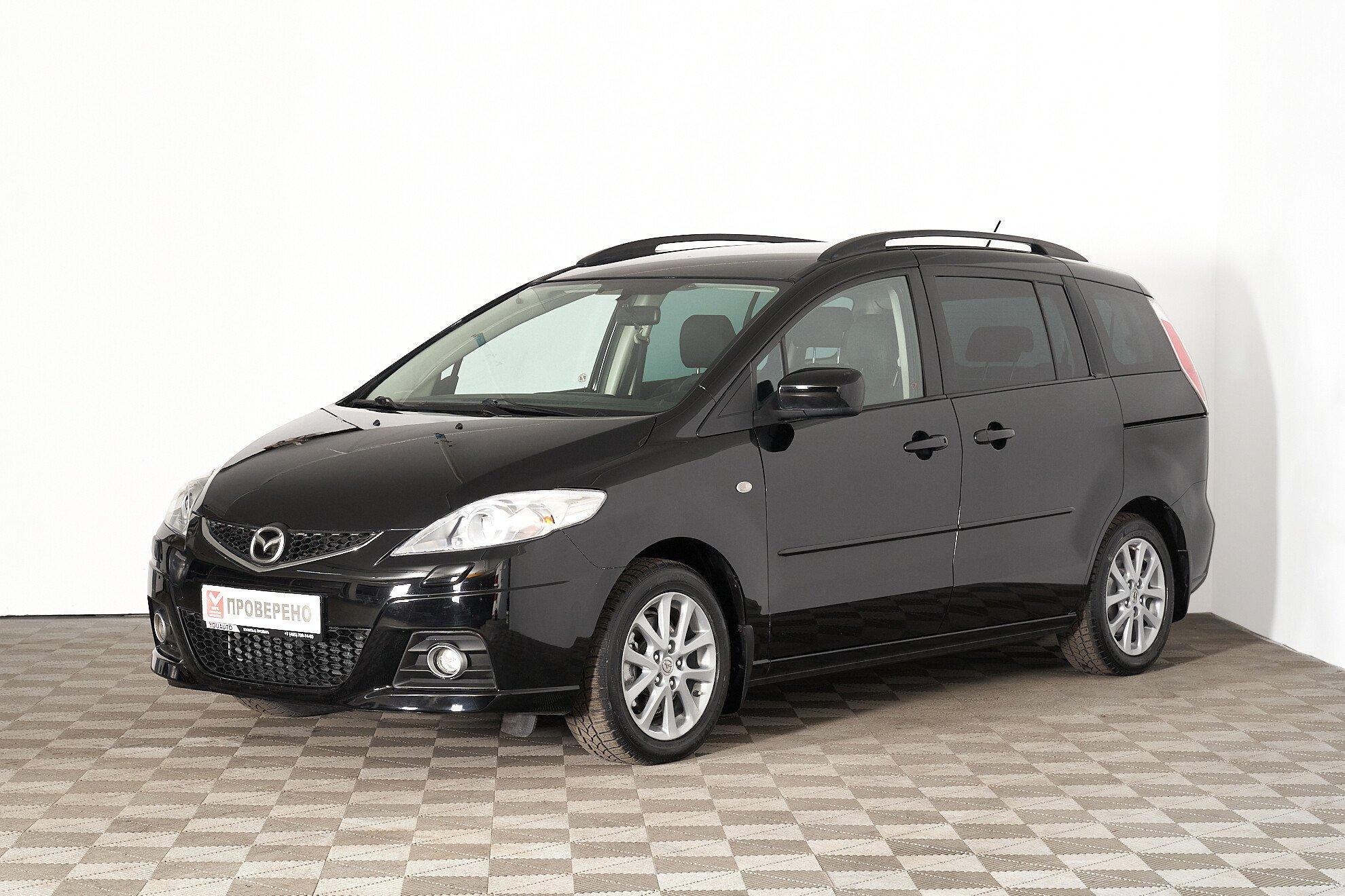 Mazda 5 2009, черный
