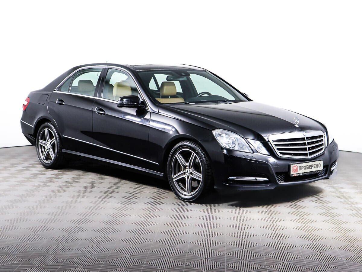 Mercedes-Benz E-Класс 2011, черный