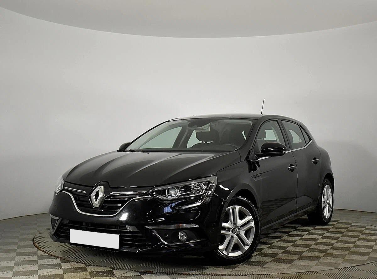 Renault Megane 2017, черный