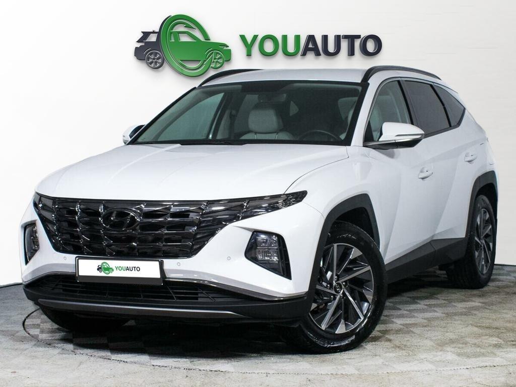 Hyundai Tucson 2021, белый
