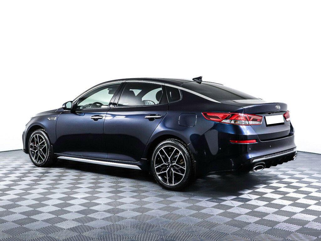 Kia Optima 2018, синий